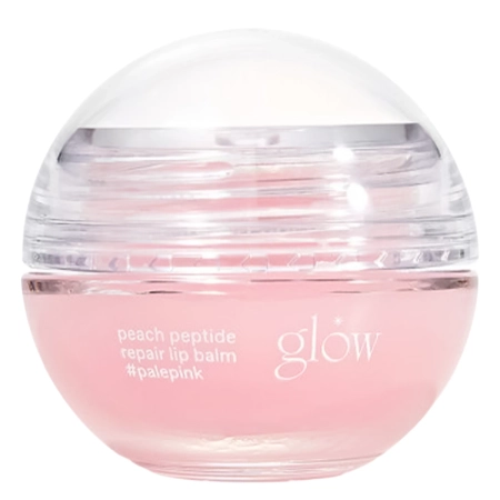 glow - Peach Peptide Repair Lip Balm - Peptid Ajakbalzsam - #Palepink - 8g