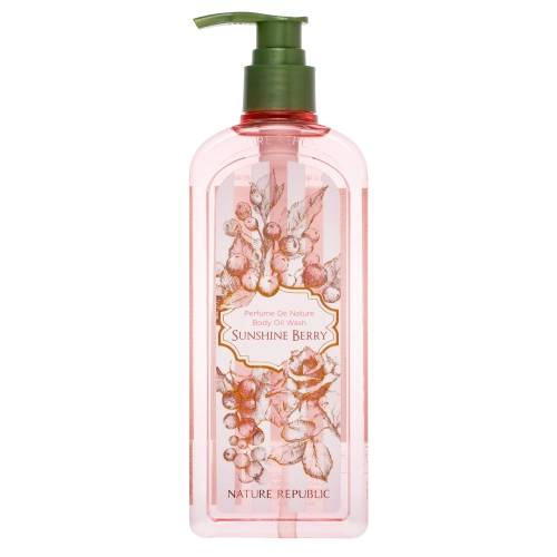 Nature Republic - Perfume De Nature Body Oil Wash - Testmosó Olaj - Sunshine Berry - 345ml