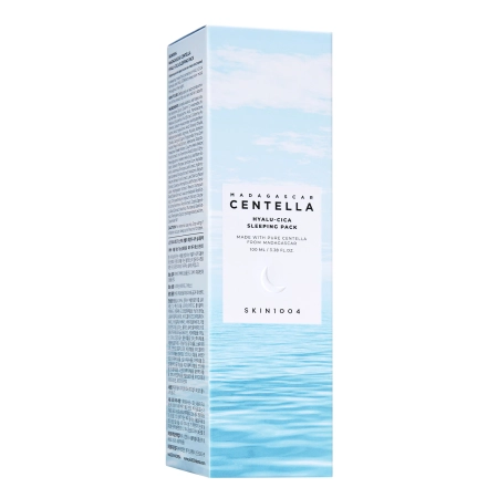 SKIN1004 - Madagascar Centella Hyalu-Cica Sleeping Pack  Éjszakai Géles Maszk Ázsiai Gázlóval - 30ml
