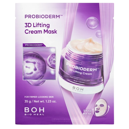 BIOHEAL BOH - Probioderm 3D Lifting Cream Mask - Feszesítő Fátyolmaszk - 1db/35g