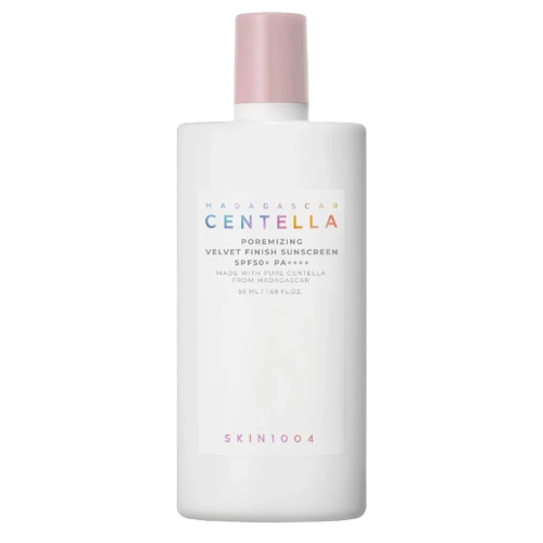 SKIN1004 - Centella Poremizing Velvet Finish Sunscreen - Fényvédő Krém SPF50+ PA++++ - 50ml