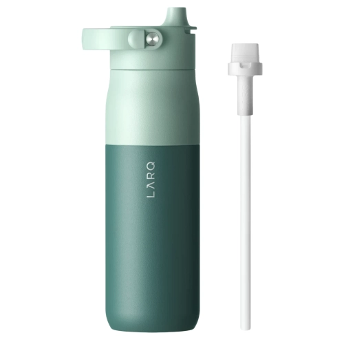 LARQ - Bottle Swig Top - Hőtartó Palack Szívószállal - Eucalyptus Green - 680ml