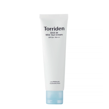 Torriden - Dive-In - Mild Sunscreen SPF50+ PA++++ - Hidratáló Hatású Fényvédő Krém - 60ml