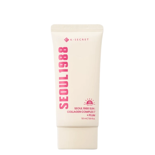 K-SECRET - SEOUL 1988 Sun : Kollagén Komplex 7 + Szilva - Fényvédő Krém - 50ml