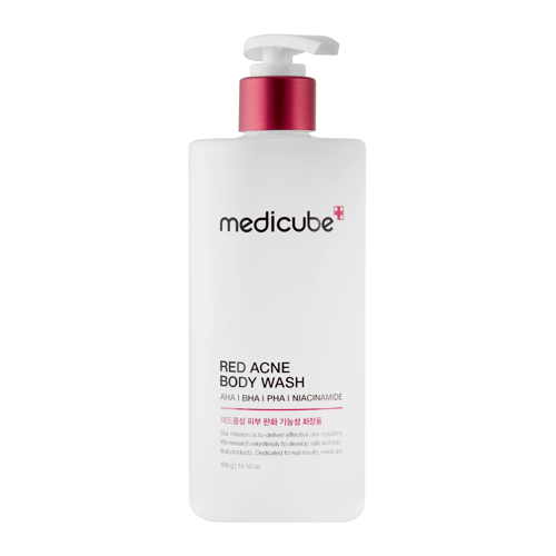 Medicube - Red Acne Body Wash 2.0 - Testlemosó Savakkal - 400g