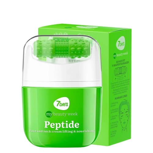 7DAYS - My Beauty Week - Face Cream Massager Lifting & Nourishing Concentrate Peptide - Lifting Arckrém Görgővel - 40ml