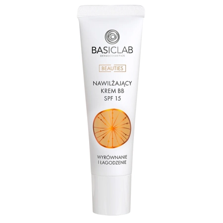 BasicLab - Hidratáló BB Krém SPF 15, Beige, 14% Hidratáló Komplex - 33ml
