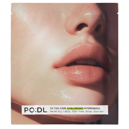 PO:DL - 2X TGG Care Hyaluronic Hydromask Set - Hidratáló Hidrogél Arcmaszk Készlet - 4x42g