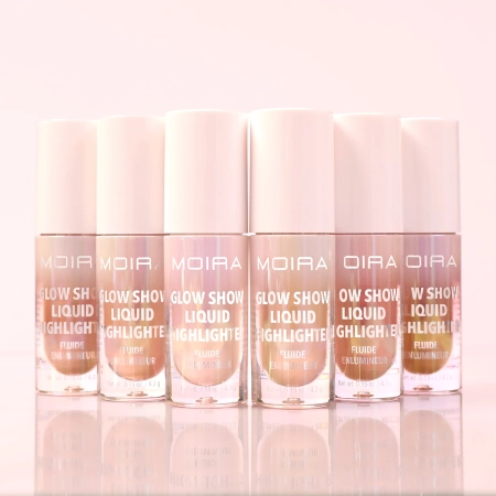 Moira - Glow Show Liquid Highlighter - Folyékony Highlighter - 002 Golden Blend - 4,3g