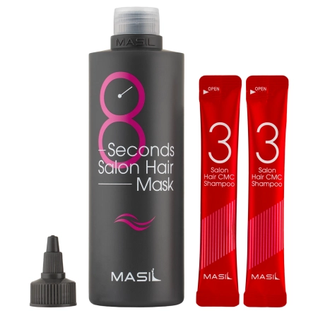 Masil - 8 Seconds Salon Hair Mask Set - Expressz Hajmaszk Szett - 350ml