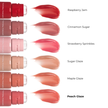 Laneige - Glaze Craze Tinted Lip Serum - Színezett Ajakszérum - Peach Glaze - 12g