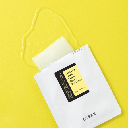 COSRX - Advanced Snail Mucin Power Essence Sheet Mask - Fátyolmaszk Csiganyálkával - 25ml
