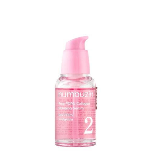 Numbuzin - No.2 Rose PDRN Collagen Plumping Serum - Simaító és Feszesítő Szérum - 30ml