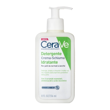CeraVe - Hidratáló Tisztító Krém-Hab - 236ml