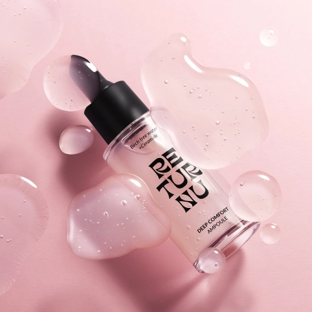 Returnu - Deep Comfort Ampoule - Hidratáló Arcápoló Ampulla Nyírfavízzel és Ceramidokkal - 30ml