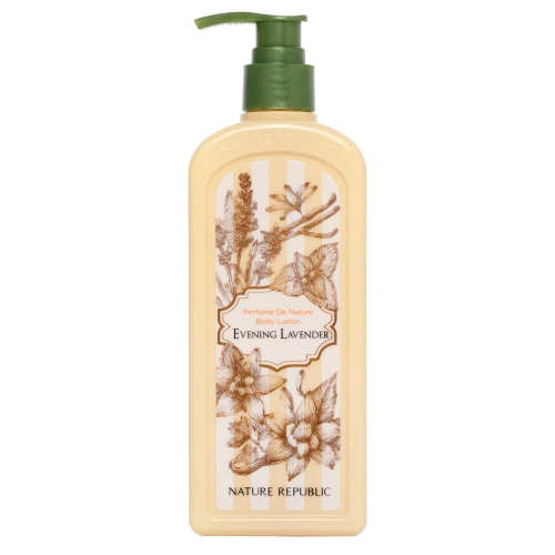 Nature Republic - Perfume De Nature Body Lotion - Testápoló - Evening Lavender - 345ml