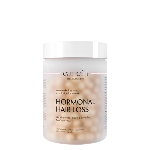 Carein - Hormonal Hair Loss - Étrend-kiegészítő - Hormonális Hajhullás - 120 kapszula