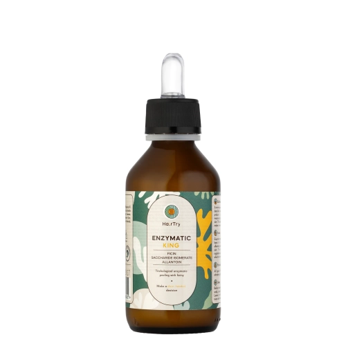 HairTry - Enzymatic King - Trichológiai Enzimes Fejbőr Hámlasztó Ficinnel -100ml