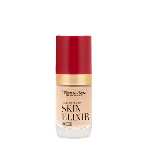 Pierre Rene - Skin Elixir SPF30 Velvet Foundation - Tartós Alapozó - 01 - 25ml