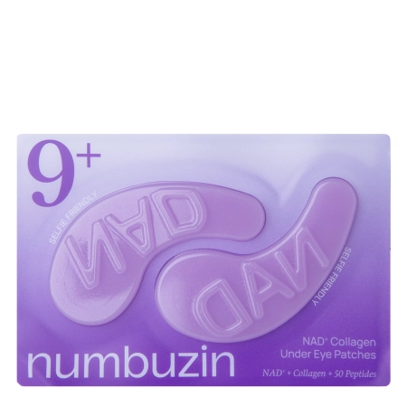 Numbuzin - No.9 NAD Collagen Under Eye Patches - Kollagénes Szemkörnyék Tapaszok Koenzim NAD+-szal - 5db