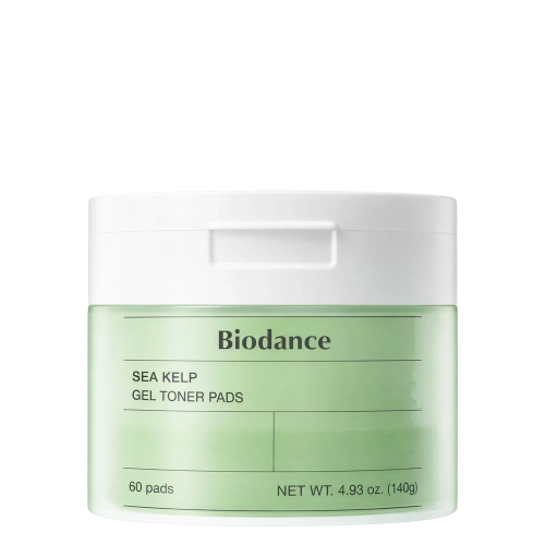 Biodance - Sea Kelp Gel Toner Pad - Bőrnyugtató Arckorongok - 60db