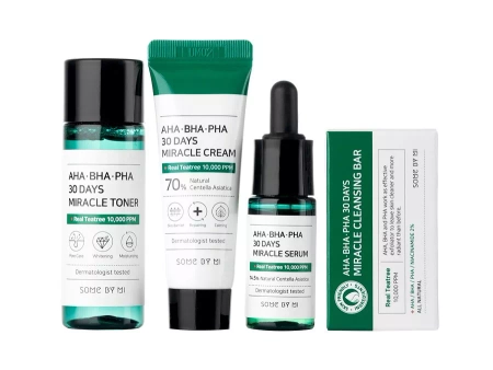 Some By Mi - AHA BHA PHA 30 Days Miracle Starter - Kozmetikai Készlet AHA-, BHA- és PHA-savakkal