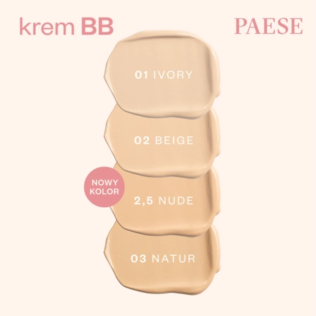 Paese - BB Krém Hialuronsavval - 2,5 Nude - 30ml