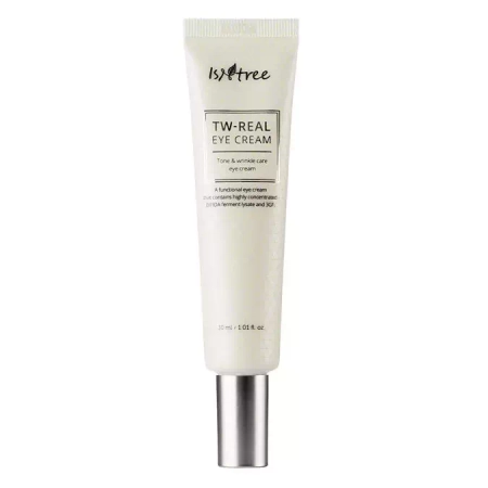Isntree - TW-REAL Eye Cream - Ránctalanító Szemkörnyékápoló Krém Probiotikumokkal - 30ml