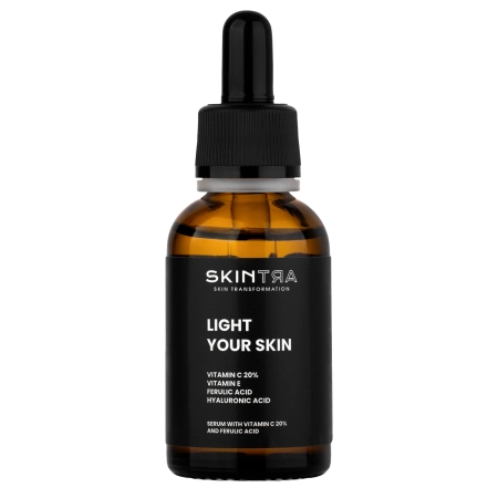 SkinTra - Light Your Skin - Szérum 20% C-vitaminnal és Ferulinsavval - 30ml