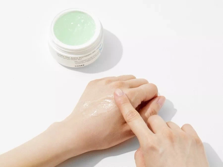 Cosrx - Hydrium Green Tea Aqua Soothing Gel Cream - Nyugtató Krém Zöld Tea Kivonattal - 50ml