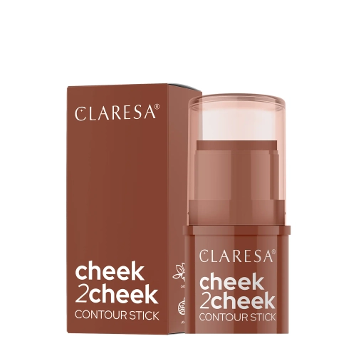 Claresa - Cheek 2 Cheek - Bronzosító Stift - 02 Milk Choco - 5,5g