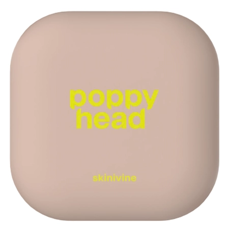 Poppy Head - Skinivine Pressed Powder - Fixáló Hatású Préselt Púder Blur Hatással - 02 Truly - 6,5g