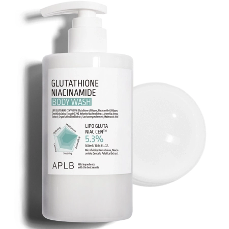 APLB - Glutathione Niacinamide Body Wash - Tusfürdő Gél - 300ml