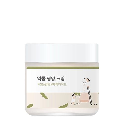 Round Lab - Soybean Nourishing Cream - Tápláló Arckrém Fekete Szójakivonattal - 80ml