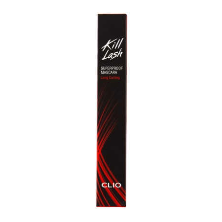 Clio - Kill Lash Superproof Mascara - Hosszabbító és Göndörítő Szempillaspirál - Long Curling - 7g