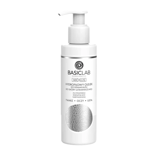 BasicLab - Micellis - Sminkeltávolító Hidrofil Olaj Ultra-érzékeny Bőrre - 200ml