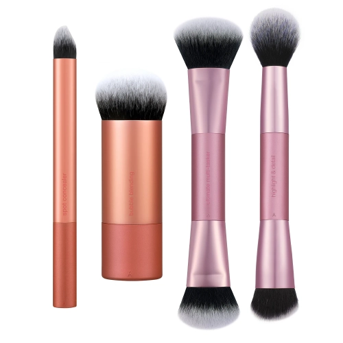 Real Techniques - Full Beat 4 Piece Brush Set - Sminkecset Készlet