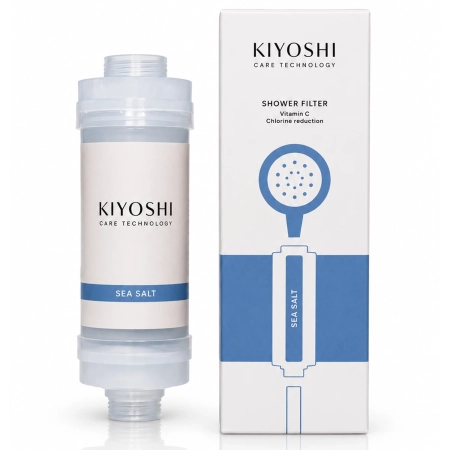 Kiyoshi - Shower Filter - C-vitaminos Zuhanyszűrő - Sea Salt - 1szt