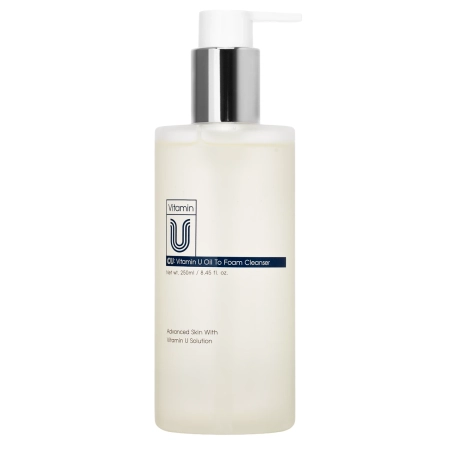 CUSKIN - CU Vitamin U Oil To Foam Cleanser - Sminkeltávolító Hidrofil Olaj - 250ml