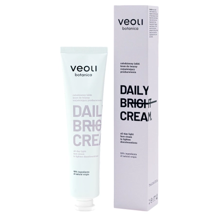 Veoli Botanica - Daily Bright Cream - Könnyű Arckrém Hiperpigmentáció Ellen - 75ml
