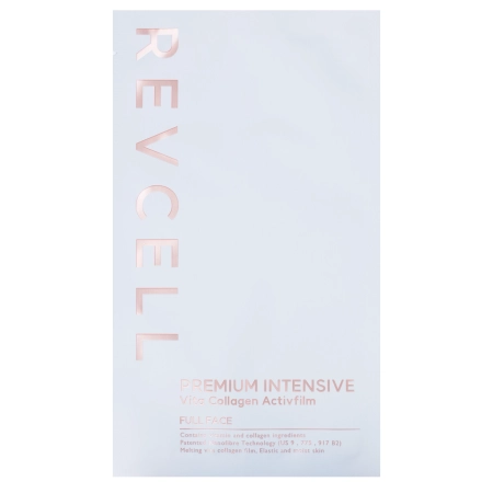 REVCELL - Premium Intensive Vita Collagen Activfilm Full Face - Kollagénes Oldódó Maszk - 1db/3,603g