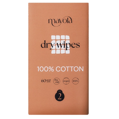 Mayola - Dry Wipes Step 2 - Száraz Arckorongok Szalag - 60db