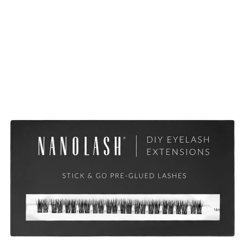 Nanolash - Stick & Go Pre-Glued Lashes - Öntapadó Műszempilla Tincsek - Heartbreaker - 1 csomag