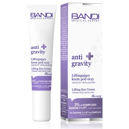 Bandi - Anti Gravity - Liftingeő Szemkörnyékápoló Krém - Feszesítés és Simítás - 14 ml