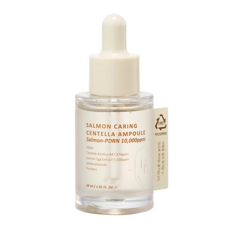 HEVEBLUE - Salmon Caring Centella Ampoule - Revitalizáló Arcápoló Ampulla - 30ml