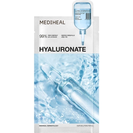 Mediheal - Hyaluronate Essential Mask Ultra Hydration - Mélyhidratáló Fátyolmaszk - 24ml