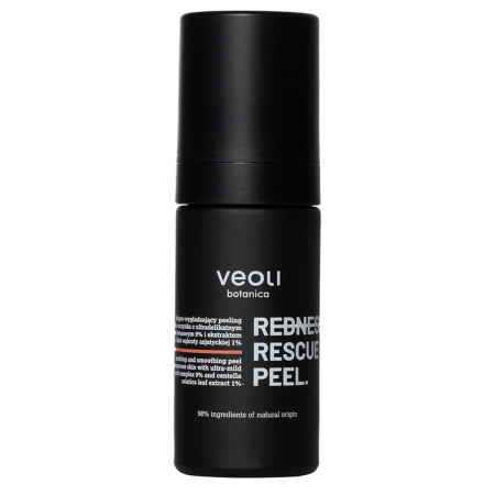 Veoli Botanica - Redness Rescue Peel - Bőrnyugtató és Simító Peeling Hajszáleres Bőrre - 30ml
