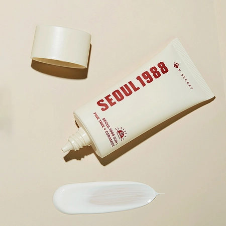 K-SECRET - SEOUL 1988 Sun : Pine Tree + Ceramide 50+ PA++++ - Hidratáló Fényvédő Arckrém - 50ml