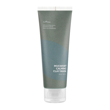 Isntree - Real Mugwort Calming Clay Mask - Agyag Maszk Ürömmel - 100ml