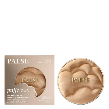Paese - Puff Cloud - Ultrakönnyű Préselt Púder Blur Hatással - Light Beige - 01N - 4,2g